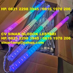 Lampu Hias Dekorasi LED Pelangi Warna Warni 1 Meter 220V